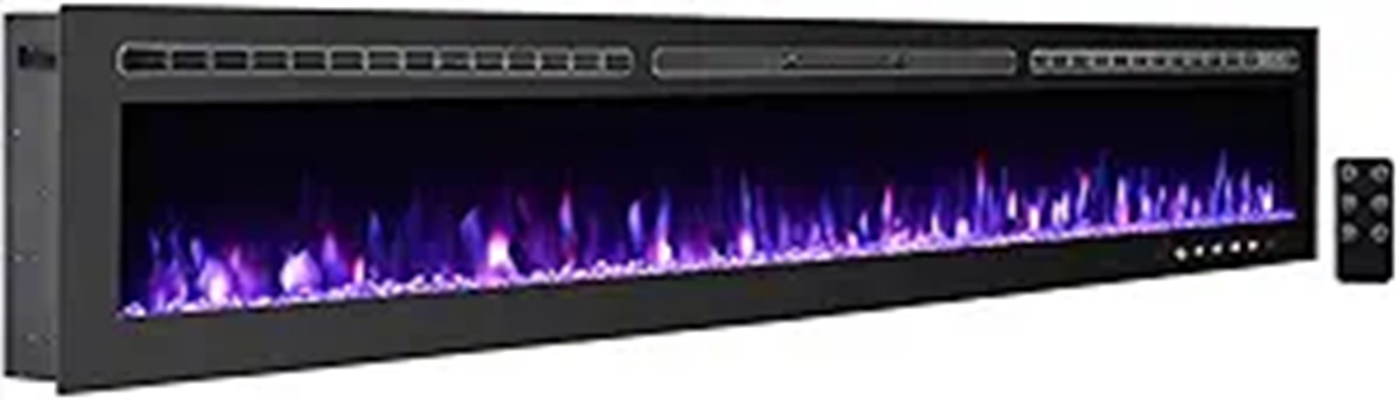 100 inch electric fireplace