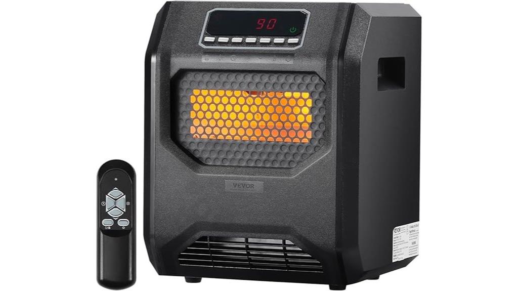 1500w infrared space heater