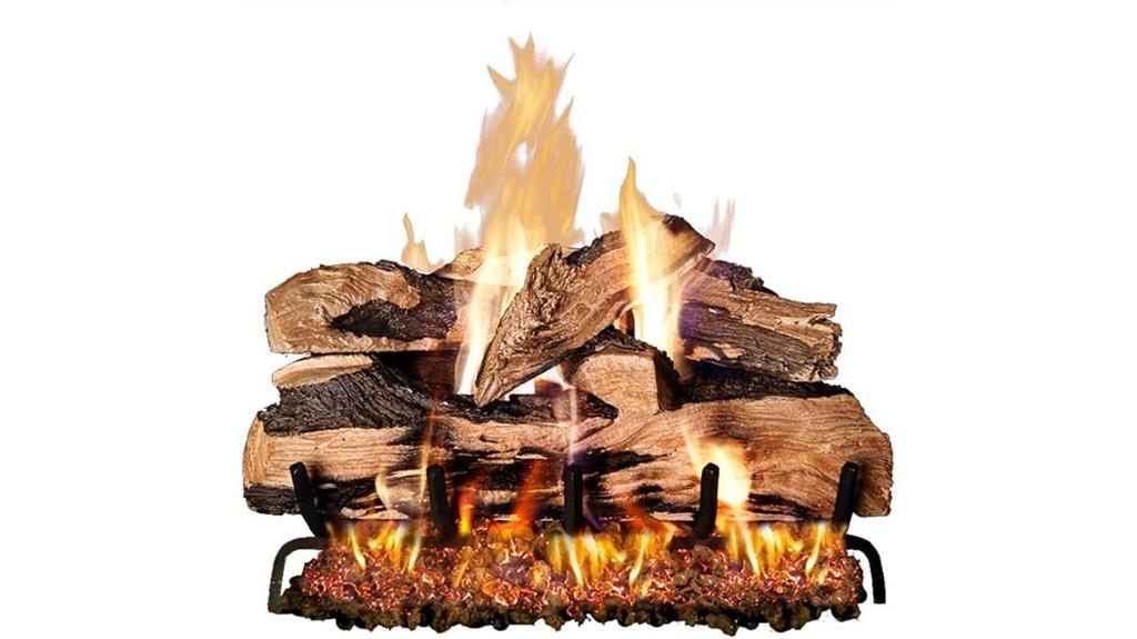 24 inch split oak logs