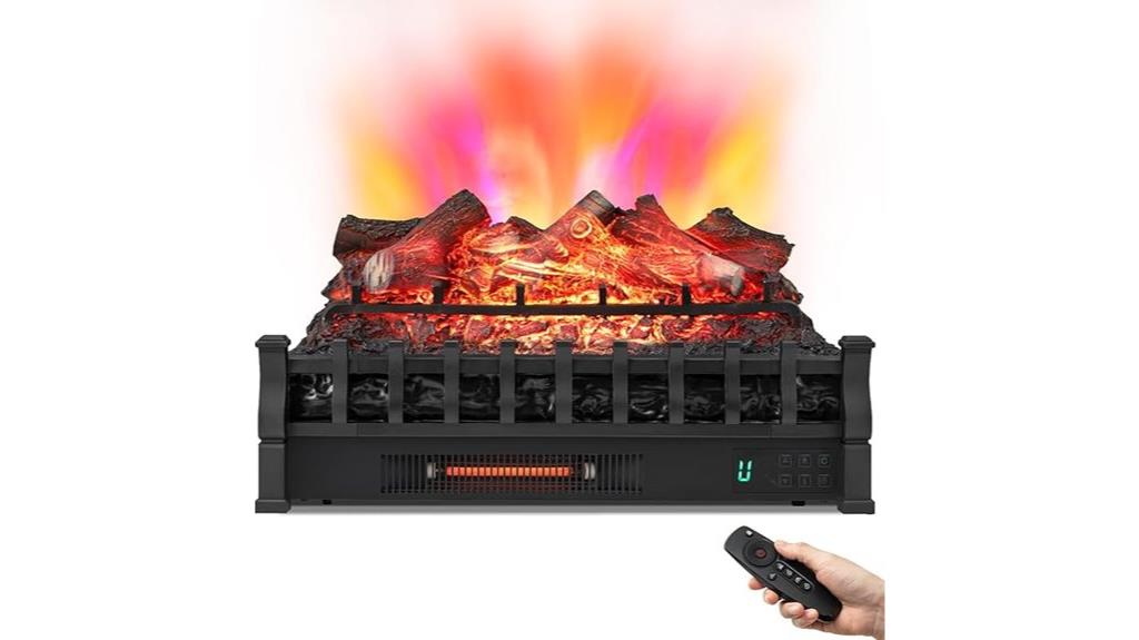 26 inch electric fireplace