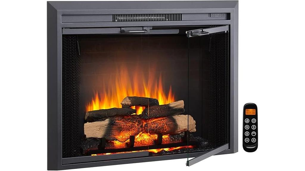 35w remote fireplace insert