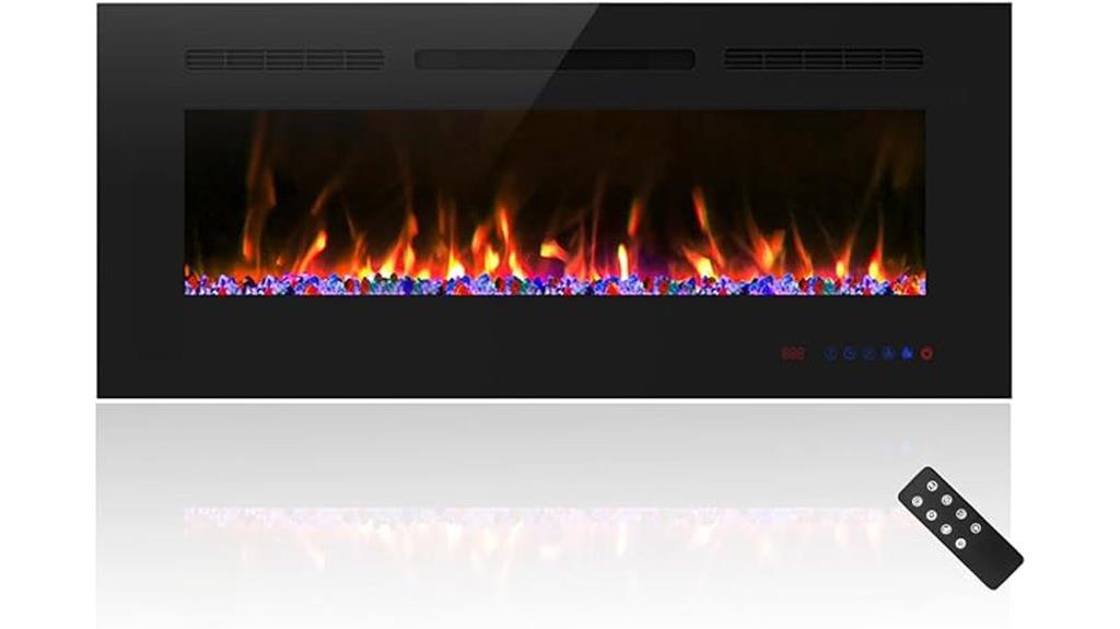 42 inch electric fireplace