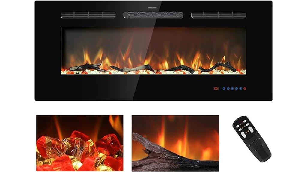 42 inch versatile electric fireplace