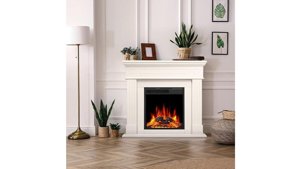 43 inch electric fireplace
