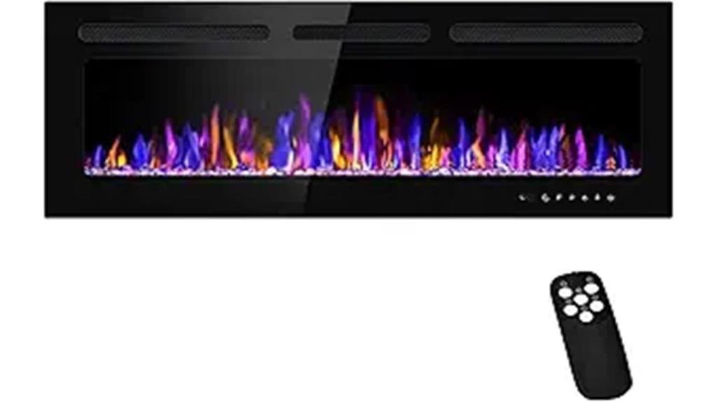 50 watt wall fireplace