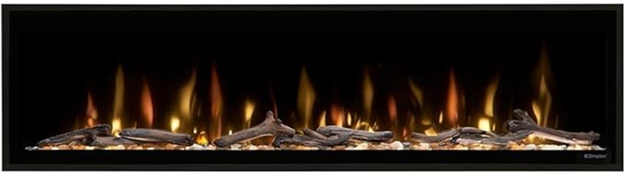 60 inch electric fireplace
