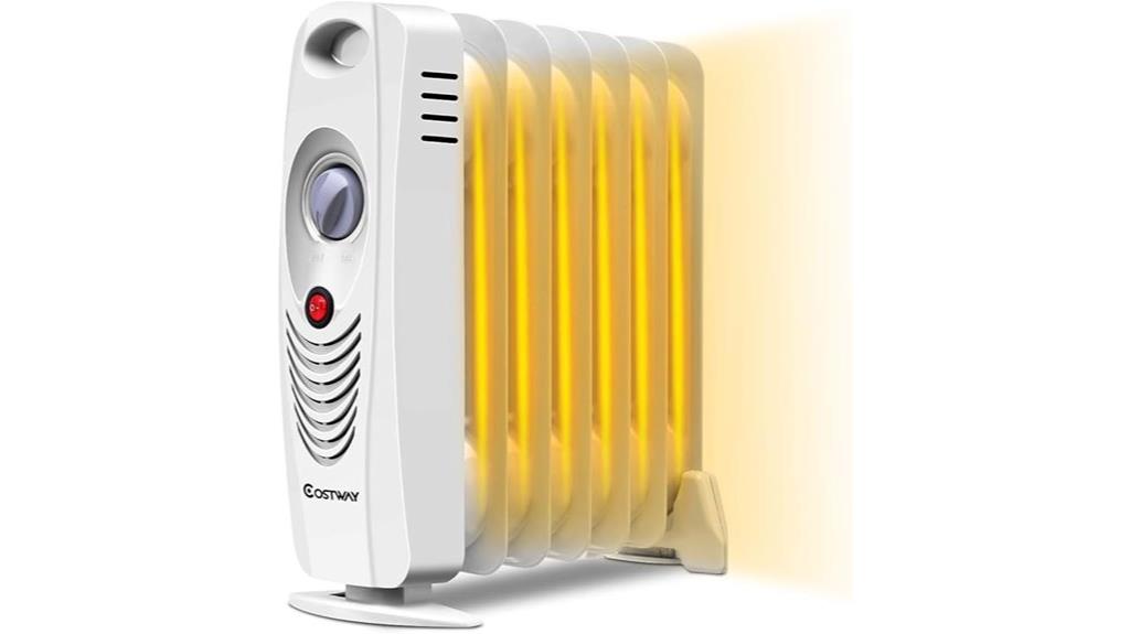 700w oil filled heater