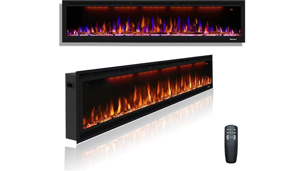 74 inch wall mounted heater