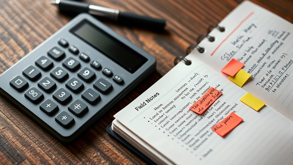 access calculator interpret results