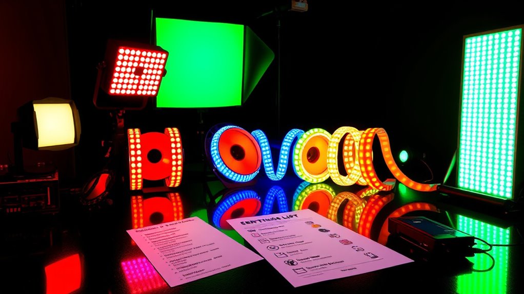 adjustable rgb color lighting