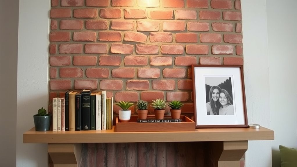 affordable creative mantel ideas