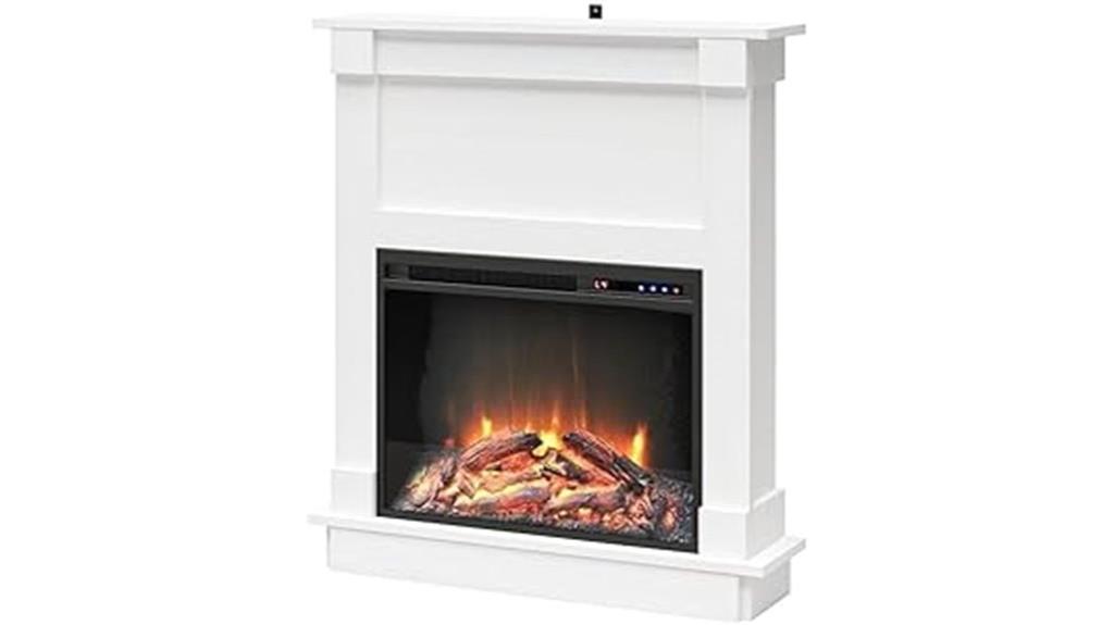 ameriwood ellsworth fireplace