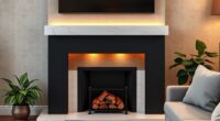 apartment fireplace mantel ideas