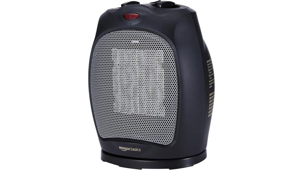 basic ceramic oscillating heater