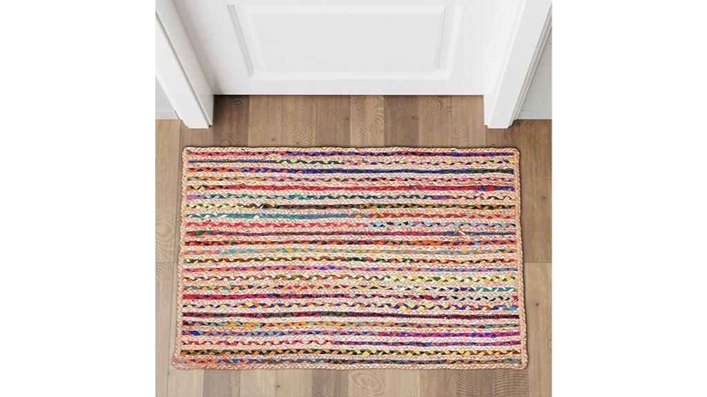 bohemian braided rug