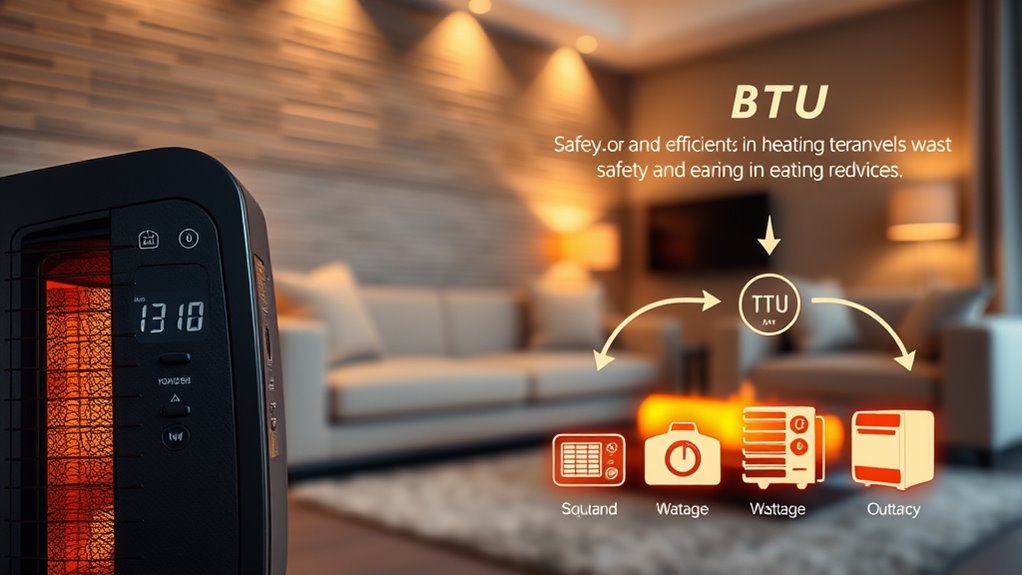 btu and wattage explained