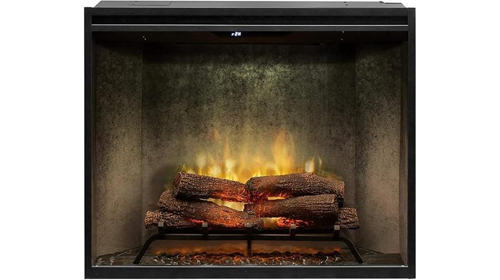 built in 36 inch fireplace