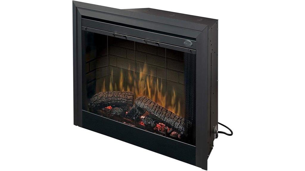 built in electric firebox