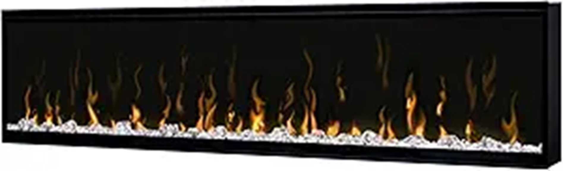built in electric fireplace