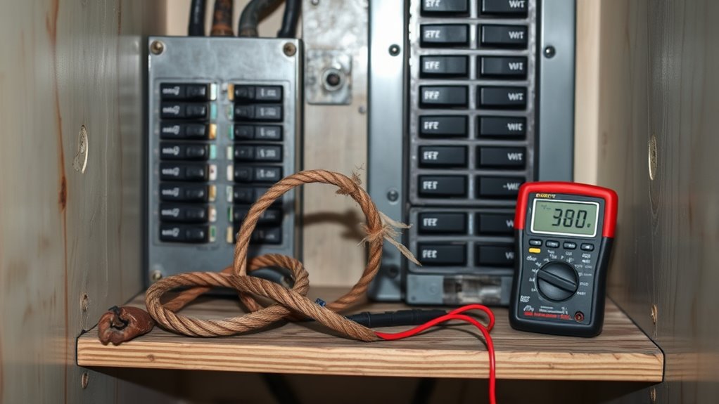 call a professional electrician