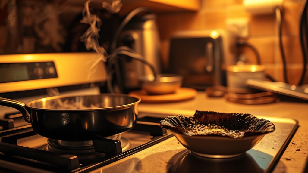 causes of burning odors