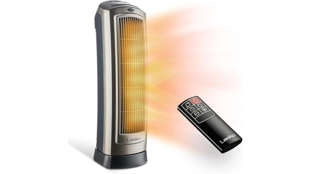 ceramic tower oscillating heater