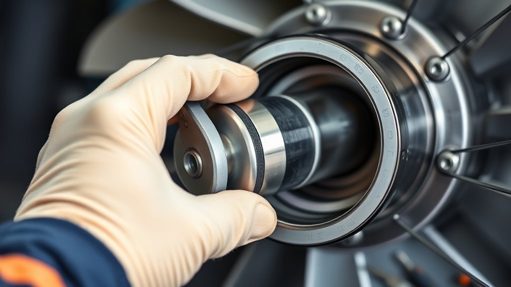 check fan bearings regularly