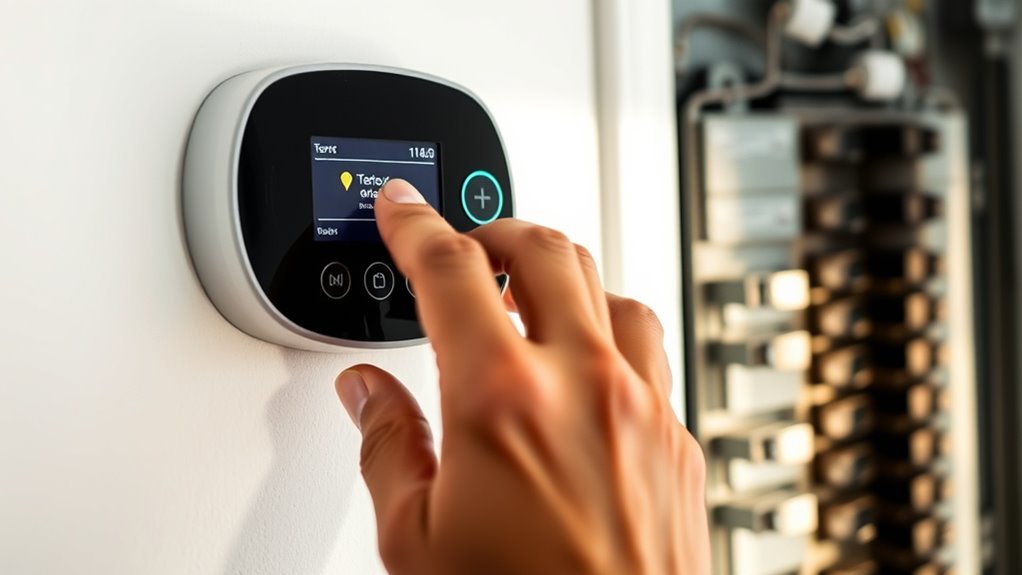 check thermostat sensors integrity