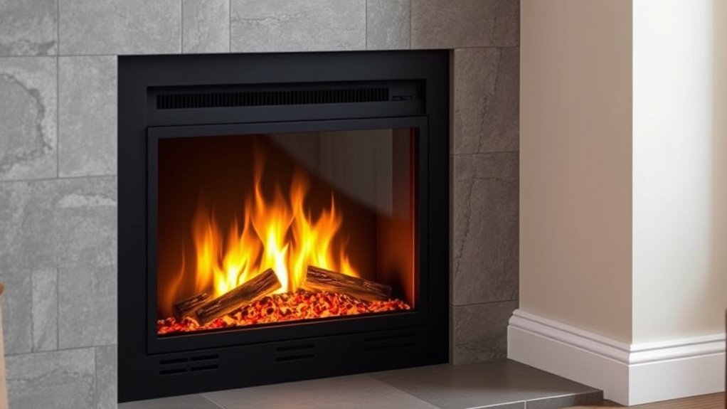choosing compact fireplace features