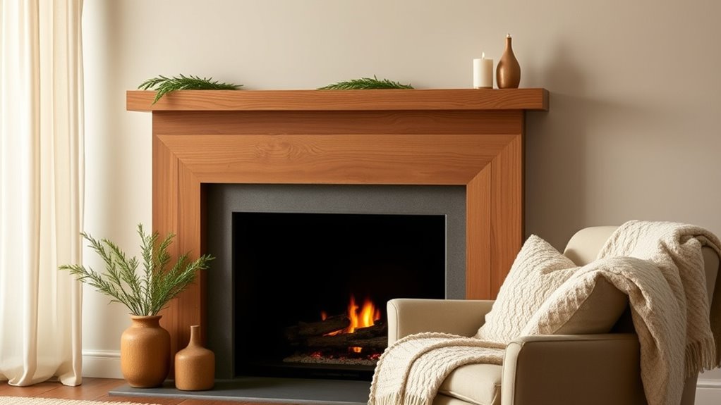 choosing quiet fireplace mantels