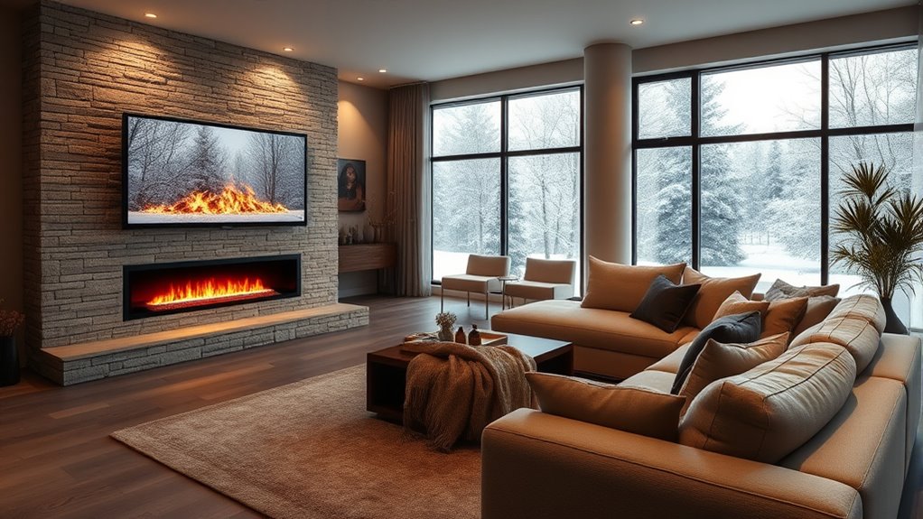 choosing the right electric fireplace