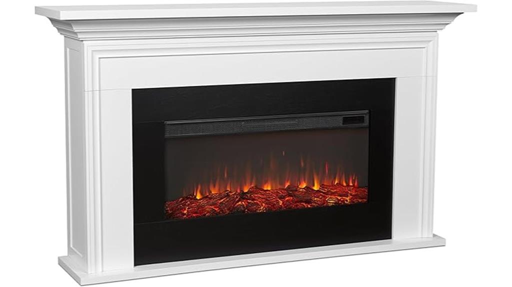 cleo 76 inch electric fireplace