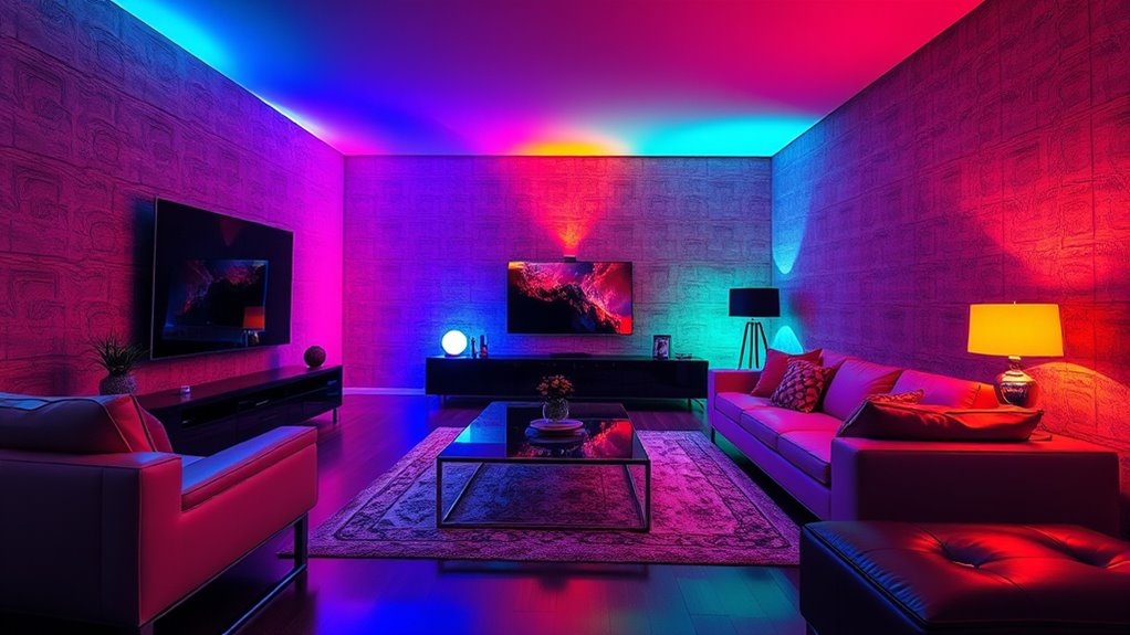 colorful lighting energy costs
