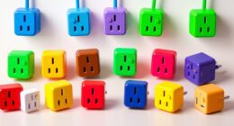 colorful smart heater plugs