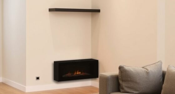 compact stylish corner fires