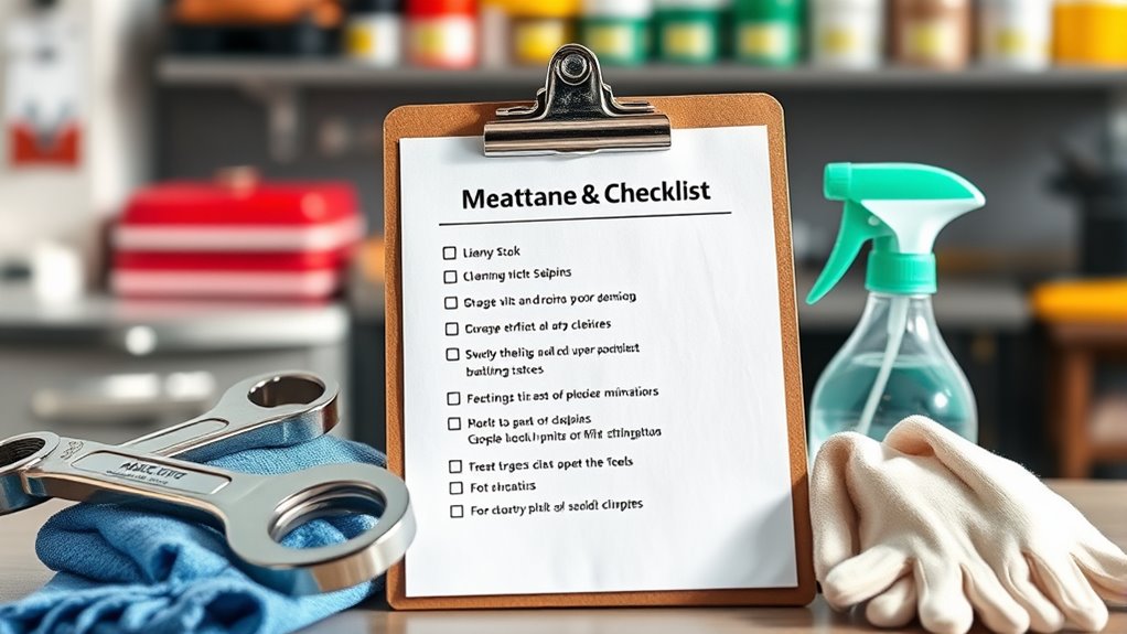 consistent cleaning and maintenance practices