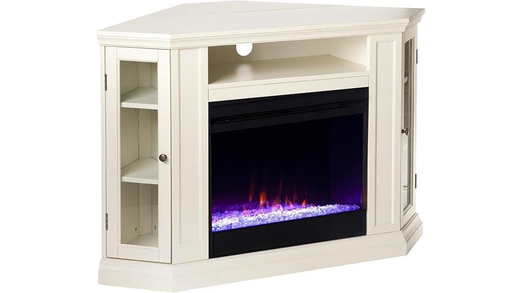 convertible electric fireplace