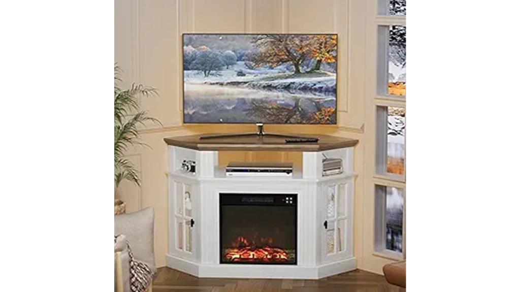 corner tv stand for 55