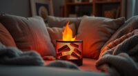 cozy flame sound speakers
