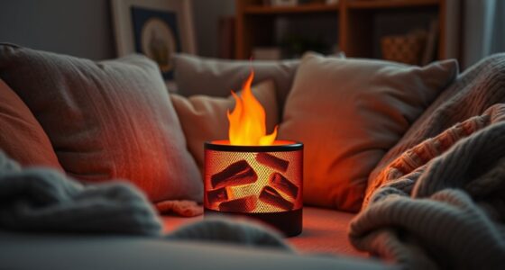 cozy flame sound speakers
