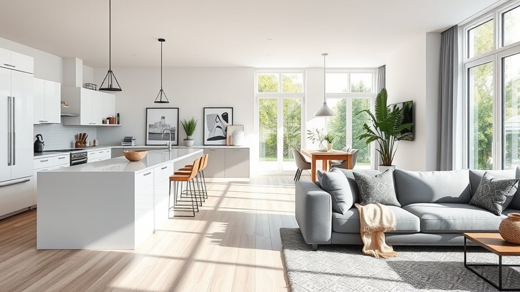 create cohesive open space