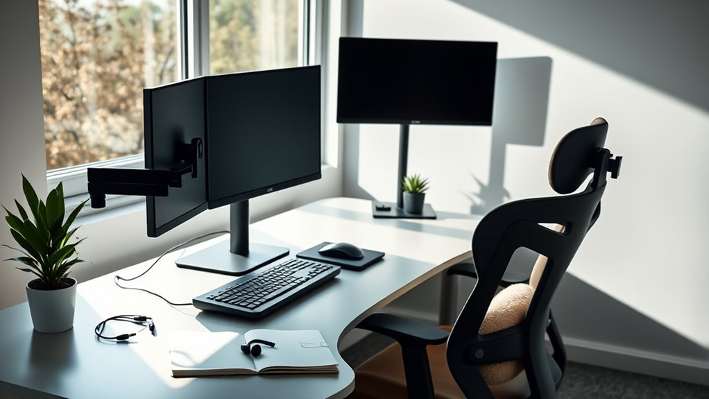 create secure comfortable workspace