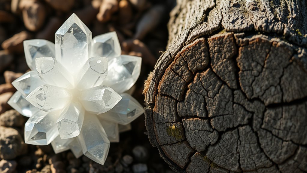 crystals and logs durability