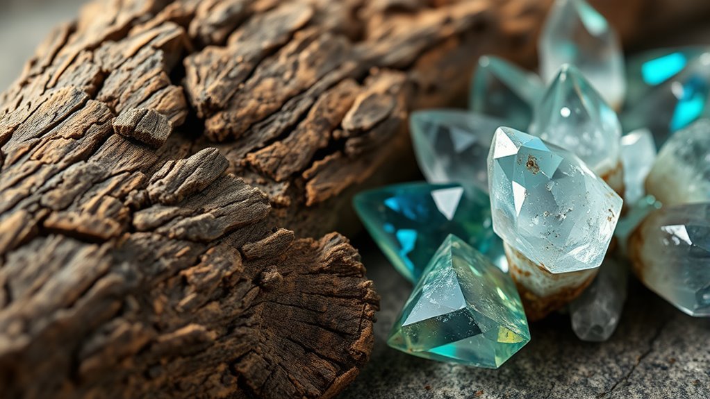 crystals evoke mysticism logs record