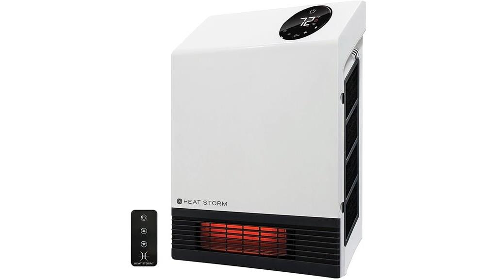 deluxe infrared wall heater