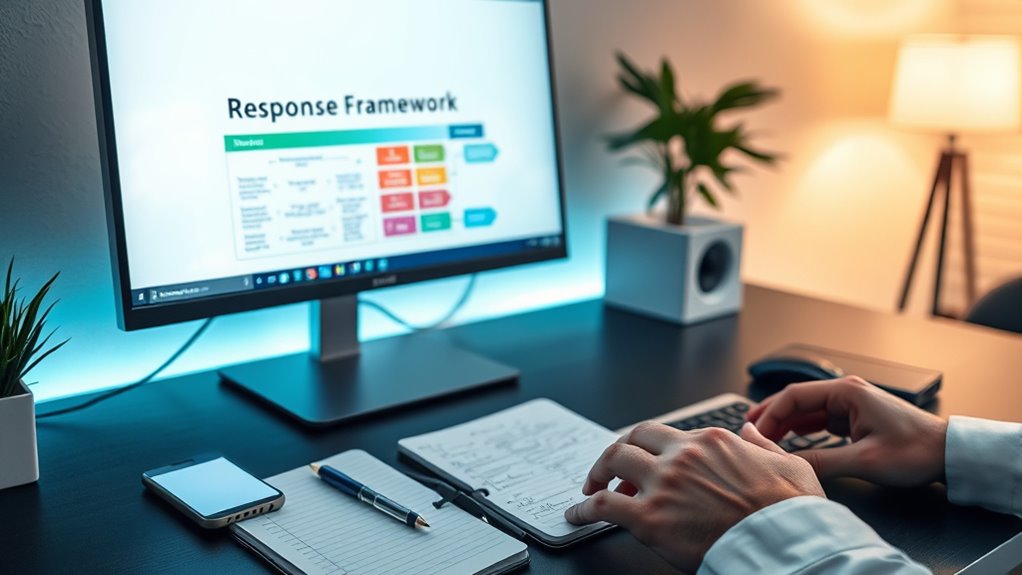 develop contacts messages follow up