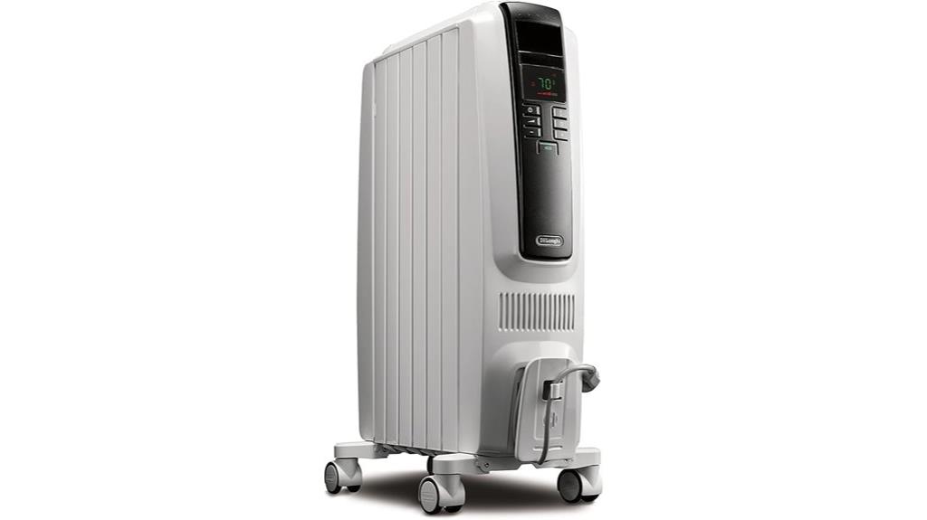 digital oil filled radiator