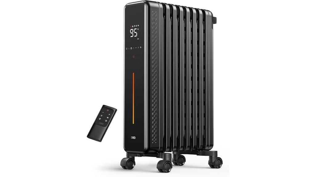 dreo 1500w oil heater
