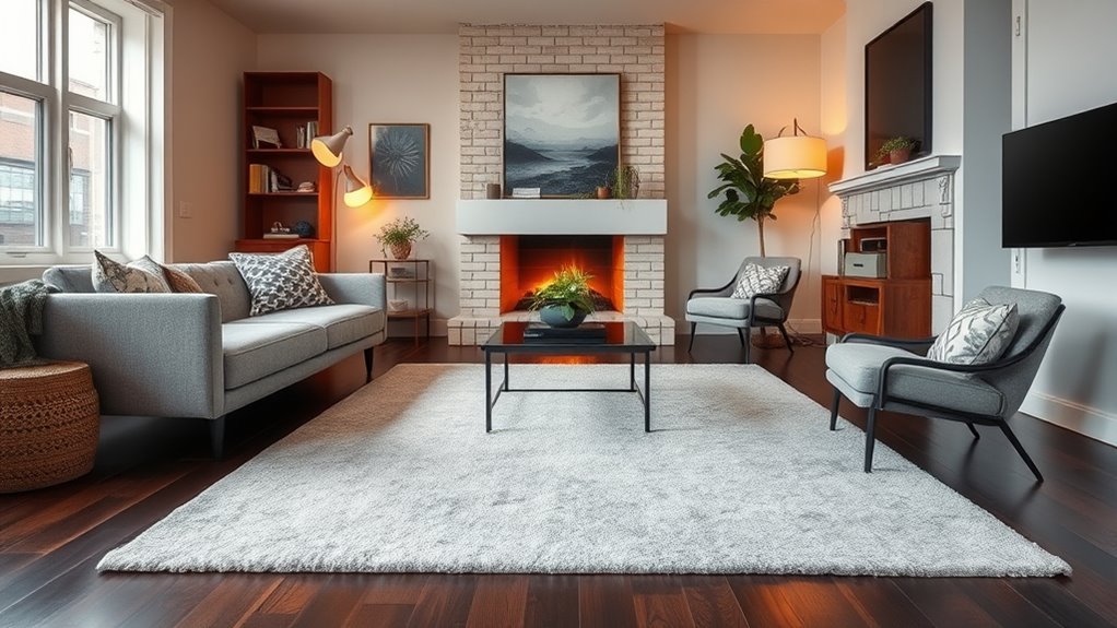 durable handmade wool rug