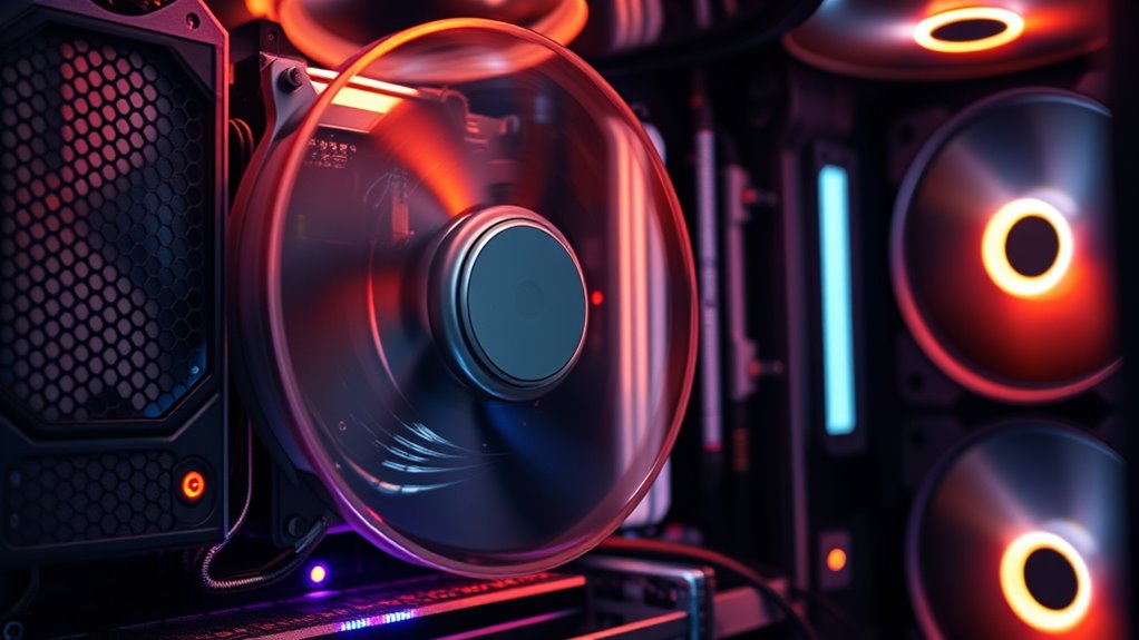 dust buildup increases fan noise